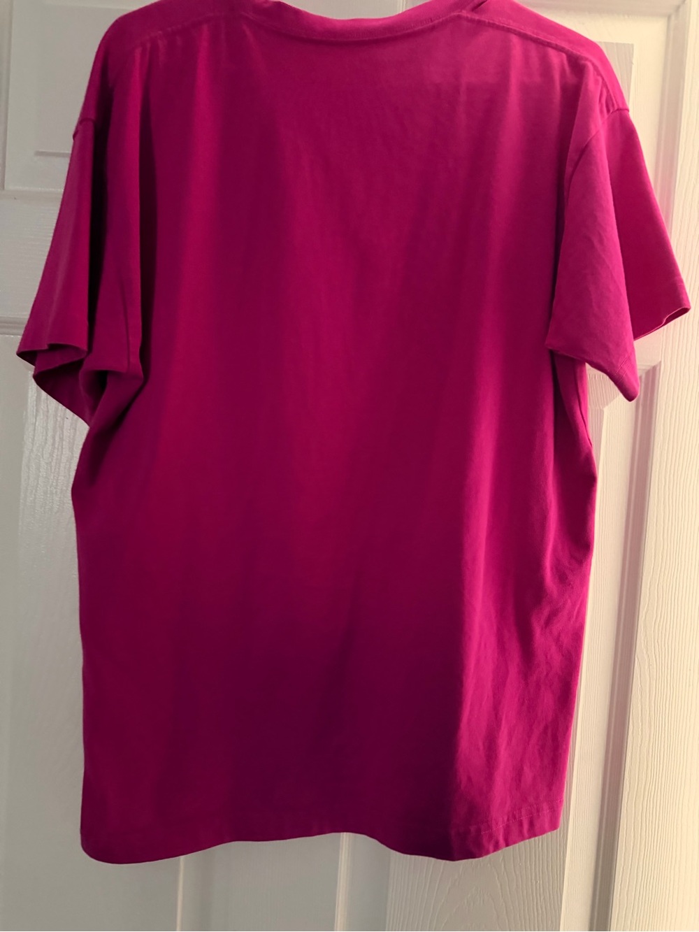 Balenciaga Hot Pink Logo Oversized T-Shirt | Statement Streetwear Tee - Picture 5 of 8